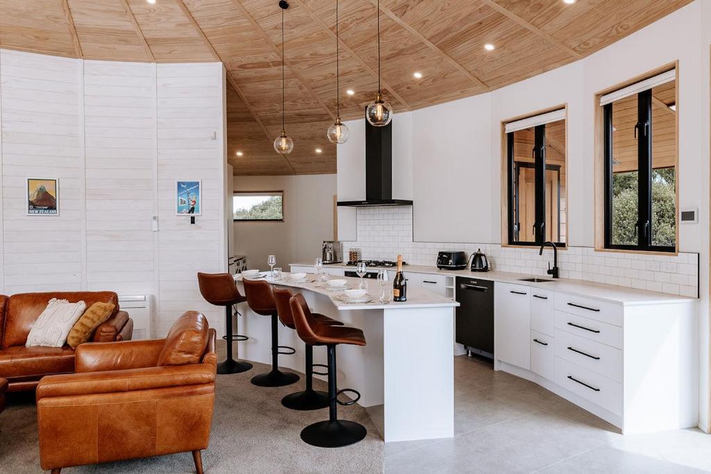 Kaho - Ohakune Holiday Home With Spa エクステリア 写真